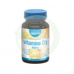 Vitamine D3 4 000 UI. 60 gélules Naturmil