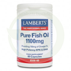 Huile de Poisson Pur 1100Mg. 60 Gélules Lamberts