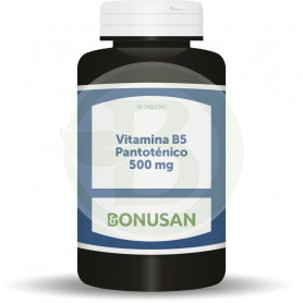 Vitamina B5 500Mg. 90 Tabletas Bonusan