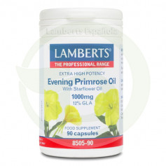 Huile d'onagre et de bourrache 1.000Mg. 90 capsules Lamberts