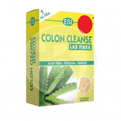 Colon Cleanse Lax Fiber 30 Capsules Esi