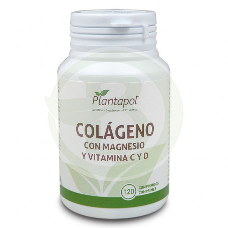 Colágeno, Magnesio Vitamina D y C 120 Comprimidos Planta Pol