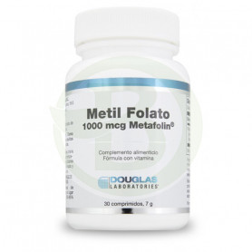 Metil Folato 1.000MCg. Metafolín 30 Cápsulas Douglas