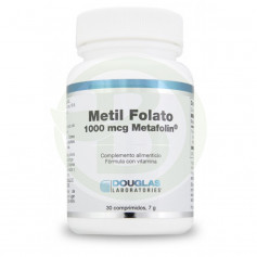 Metil Folato 1.000MCg. Metafolín 30 Cápsulas Douglas