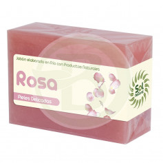 Savon à la Rose (Pétales) 100Gr. Sol Natural
