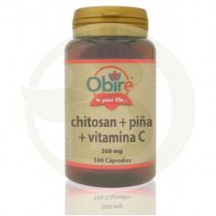 Chitosan + Ananas + Vit. C. 360Mg. 100 Gélules Obire