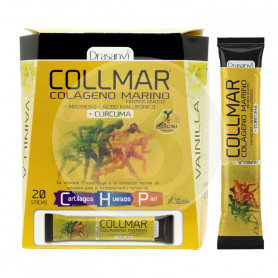 Collmar Magnesio Cúrcuma Vainilla 20 Sticks Drasanvi