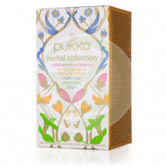 Collection d'infusion aux herbes 20 filtres Pukka