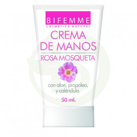 Crema Manos Rosa Mosqueta, Aloe y Caléndula Bifemme