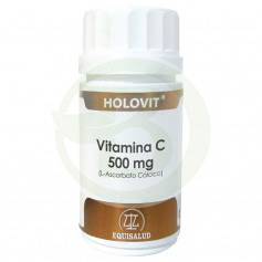 Holovit Vitamine C 500Mg. 50 gélules Equisalud