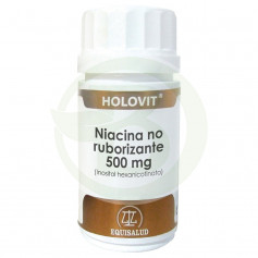 Holovit Niacin No Blush 500Mg. 50 gélules Equisalud