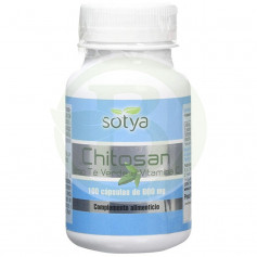 Chitosan au Thé Vert et à la Vitamine C 600Mg. 100 Gélules Sotya
