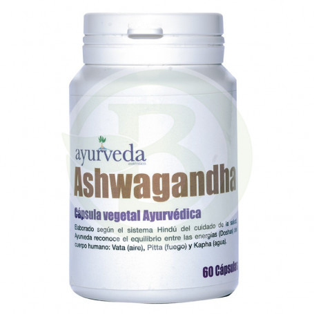 Ashwagandha 60 Cápsulas Ayurveda