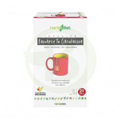 Herbodiet Favorece Circulación 20 Filtros Nova Diet