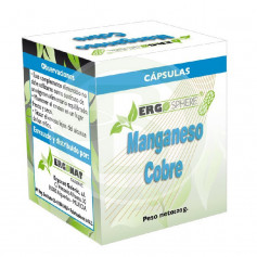 Ergosphere Manganèse-Cuivre 50 Gélules Ergonat