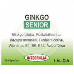 Ginkgo Senior 30 Capsules Integralia