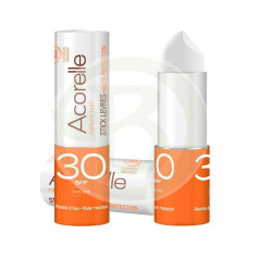 Baume à Lèvres SPF30 Pollen et Propolis 4Gr. Acorelle