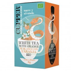 Thé Blanc à l’Orange Bio 20 Sachets Cupper