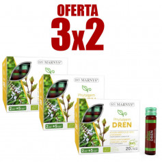 Pack 3x2 Phytalgem Drain 20 Flacons Marnys