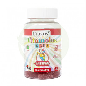 Vitamines Multivitamines Enfants 60 Gummies Drasanvi