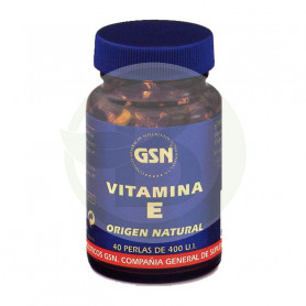 Vitamine E Naturelle 40 Perles GSN