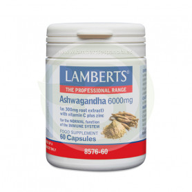 Ashwagandha 6 000 mg. 60 Capsules Lambert