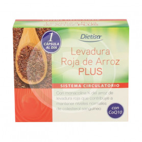 Levure de riz rouge Plus 60 capsules Dietisa