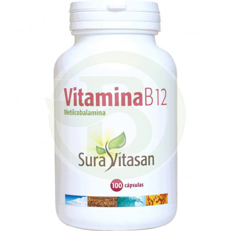 Vitamine B12 500Mcg. 100 Gélules Sura Vitasan