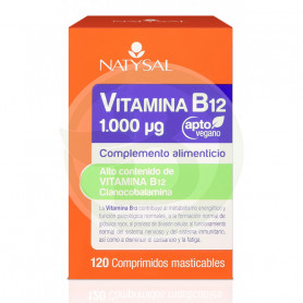 Vitamine B12 120 Comprimés Natysal