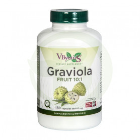 Graviola Fruit 10 : 1 180 Capsules Vbyotics
