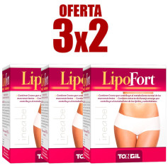 Pack 3x2 Lipofort 60 Gélules Tongil