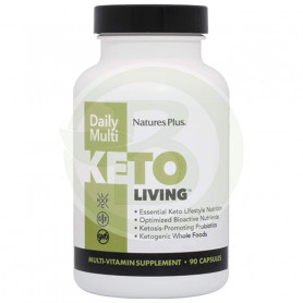 Keto Living Daily Multi 90 Capsules Natures Plus