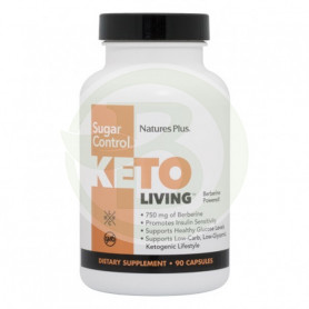 Keto Living Contrôle du Sucre 90 Gélules Natures Plus