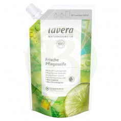 Recharge de savon pour les mains Lima frais 500 ml. il la verra