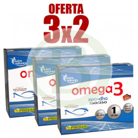 Pack 3x2 Omega 3 30 Perles Pinisan