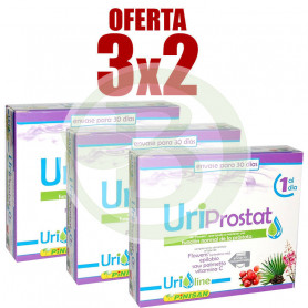 Pack 3x2 Uriprostat 30 Gélules Pinisan