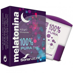 Mélatonine voyage 90 comprimés Soria Natural