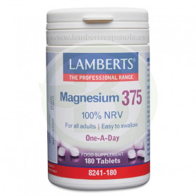 Comprimés de magnésium 375 180 Lamberts