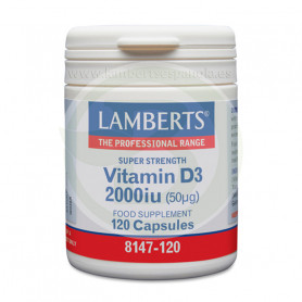 Vitamine D 2000Ii 50Μg. 120 Capsules Lambert