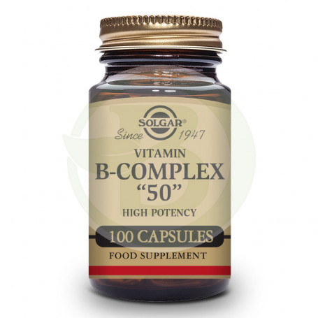 Complexe B 50 100 Gélules Solgar