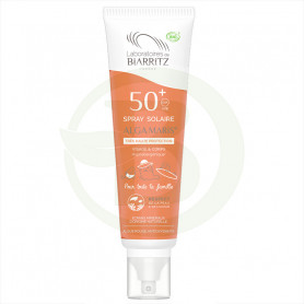 Spray Solaire Visage & Corps SPF + 50 100Ml. Algamaris