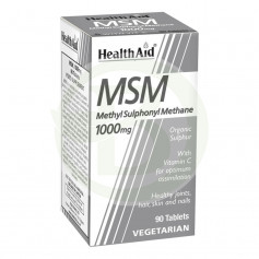 MSM (Métilsulfonylméthane) 1000Mg. Health Aid