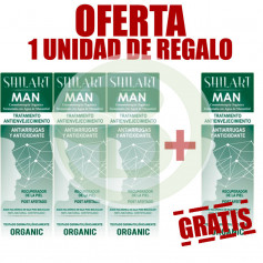Pack 4x3 Émulsion Visage Homme 120Ml. Shilart