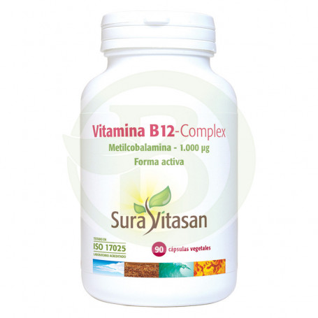 Complexe Vitamine B12 90 Gélules Sura Vitasan