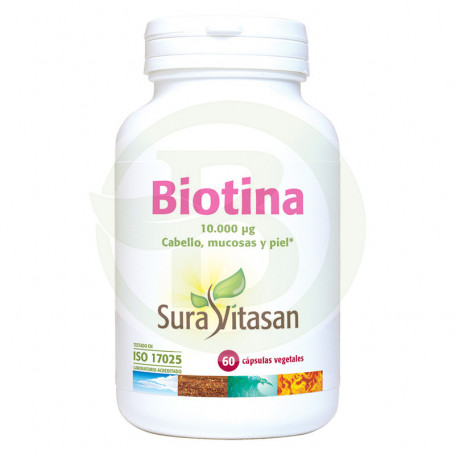 Biotine 60 Gélules Sura Vitasan