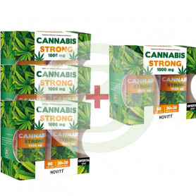 Pack 3x2 Cannabis Strong Novity