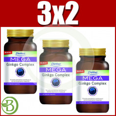 Mega Ginkgo Complex 60 capsules Dietisa