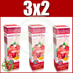 Pack 3x2 Aktidrenal Savia Roja 250Ml. Tongil