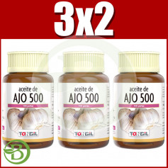 Pack 3x2 Huile d'Ail 100 Perles Tongil