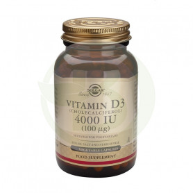 Vitamina D3 4000Ui 60 Capsulas Solgar